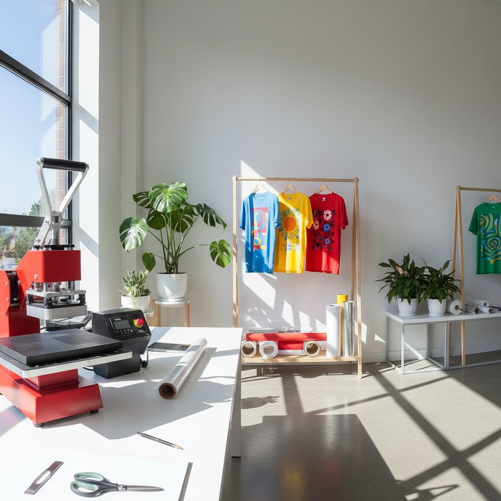 Custom t-shirt printing process